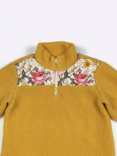 Load image into Gallery viewer, Clover Cottage - Rustic Floral Girls Sherpa