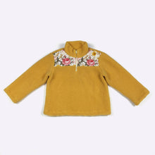 Load image into Gallery viewer, Clover Cottage - Rustic Floral Girls Sherpa