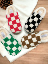 Load image into Gallery viewer, the 'check' slippers
