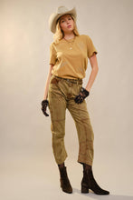Load image into Gallery viewer, Western Embroidery Mineral Washed T-Shirt
