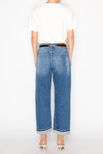 Load image into Gallery viewer, *Hybrid* Style High Rise Straight Leg Jeans

