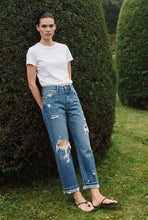 Load image into Gallery viewer, *Hybrid* Style High Rise Straight Leg Jeans
