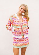 Load image into Gallery viewer, Aztec Bomber Jacket
