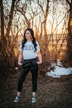 Load image into Gallery viewer, the ‘dress up or down’ pleather joggers
